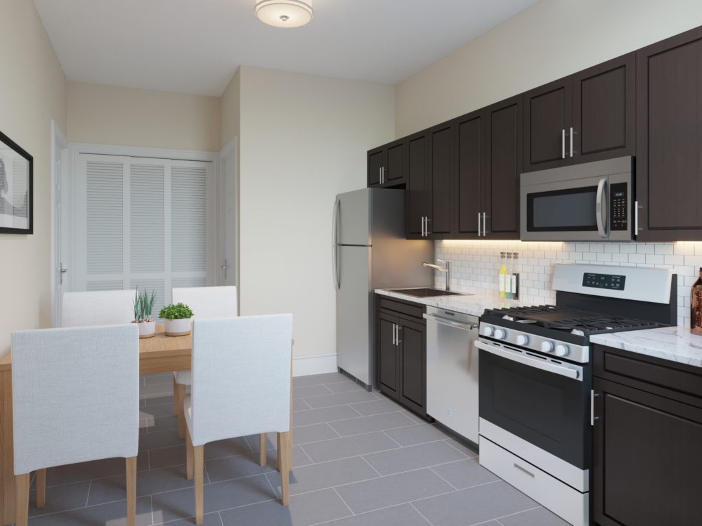 Two Bedroom Apartments for Rent Kitchen
